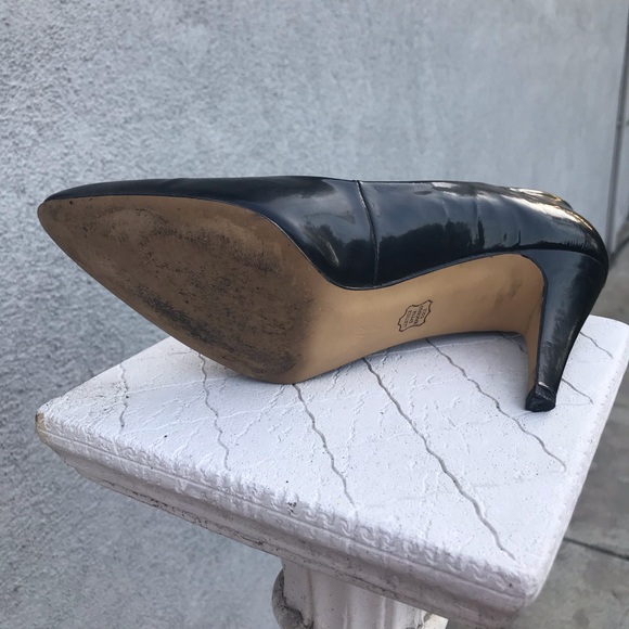 Caressa Patent Leather Black Pumps - Size 7.5 - Picture 7 of 7